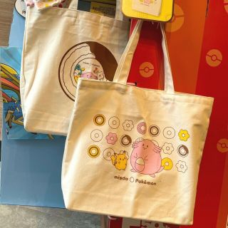 Pokemon Mister Donut 2021 Lucky Bag (limited) Japan - Set A - Tote Bag