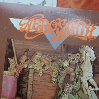 1975 Aerosmith ‎– Toys In The Attic Record Vinyl Lp – Pc 33479 – Ex/vg,