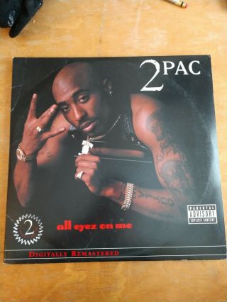 2pac All Eyez On Me Vinyl Record Digitally Remastered 4 Lp Tupac Shakur