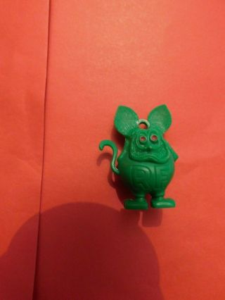 Vintage Rat Fink Charm With Ring Hole / No Ring Ed Roth Figure