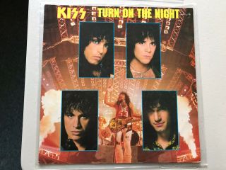 Kiss Turn On The Night/hell Or High Water/kotm/any Way U Slice12”single Lp/vinyl