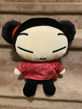 Vintage Pucca Plush Doll Anime Stuffed Toy