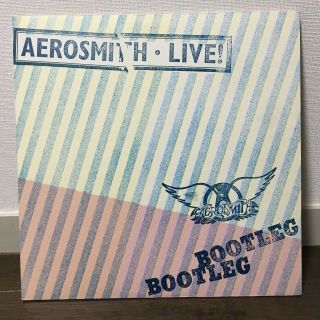 Aerosmith / Live Bootleg Japan Issue Lp W/insert 2,  Poster