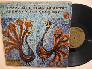 Gerry Mulligan Reunion W/ Chet Baker - 1950s World Pacific Jazz Mono Dg