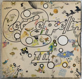 Led Zeppelin Iii - Atlantic Records 1970 Vinyl Lp - Sd 7201 Gatefold No Dial