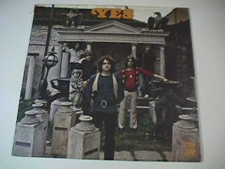 Yes S/t 1969 Lp First Us Press Atlantic Not Cutout Jon Anderson Not Cd