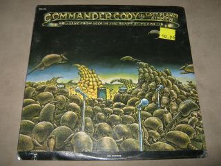Commander Cody Live From Deep In The Heart Of Texas Rare Vinyl Lp Mca - 659