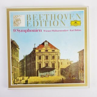 Karl Bohm,  Deutsche Gram. ,  " Beethoven Edition 9 Symphonien " Germany,  Box Set,  St,