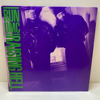 Run - Dmc - Raising Hell Lp - 1986 Usa 1st Pressing - Profile Pro - 1217 Nm/nm Vinyl