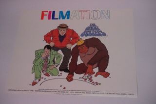 Filmation Cartoon Marketing Brochures In Color Folder