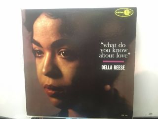 Della Reese - What Do You Know About Love? Jubilee 1109 {nm Dg Orig} W/reg Owen