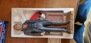Mccormick “the Confederates” Jefferson Davis Collectible Decanter W/box Rare