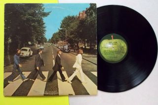 The Beatles Abbey Road 1971 Lp Apple Records Winchester Un - Cropped Cover 5817