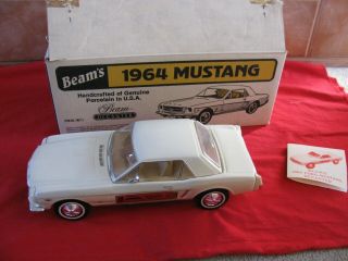 1964 Ford Mustang Jim Beam Decanter