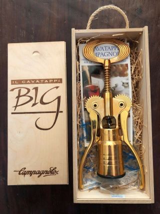 Campagnolo " Big " 22kt Gold Plated Corkscrew -