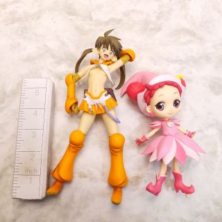 9g7730 Japan Anime Figure Magical Ojamajo Doremi & Queen 