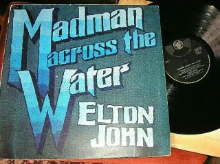 Elton John - Madman Across The Water,  Orig 1971 Uk 