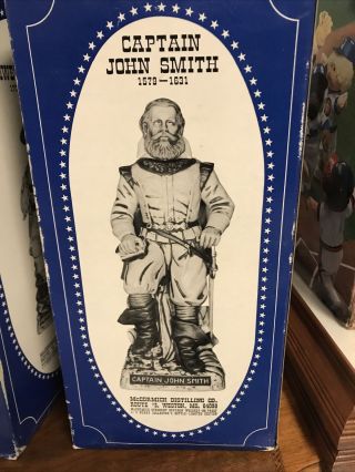 Captain John Smith,  The Patriot Series Whisky Decanter By Mccormick