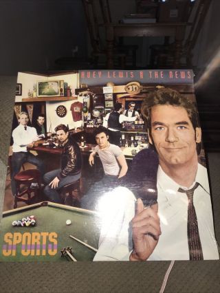Huey Lewis And The News " Sports " - Vinyl Lp Record - Fv 41412 - (1983)