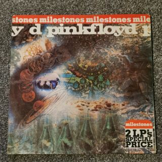 PINK FLOYD - MILESTONES 2 x LP SAUCERFUL OF SECRETS & PIPER AT THE GATES OF DAWN 2