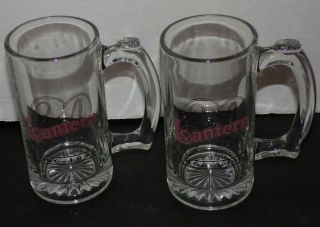 Set Of 2 The Lantern Tavern & Grill Bar Glasses 30 Years 1966 - 1996 Naperville Il