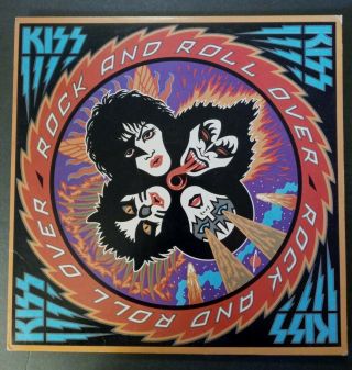 Kiss - Rock And Roll Over 1976 Casablanca Records Vinyl Ndlp 7037