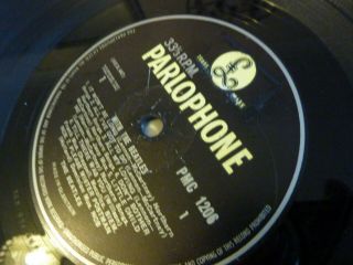 RARE WITH THE BEATLES MONO 1963 UK GOTTA HOLD PMC1206 VINYL LP EMITEX 3