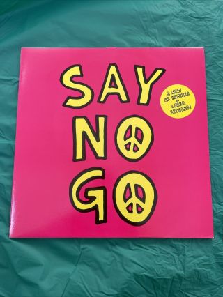 De La Soul - Say No Go 12 " Vinyl Single A1 & Laser Etched B - Side - Cond