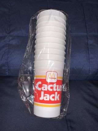 Travis Scott Cactus Jack X Mcdonalds Upgraded Reusable Plastic Cup Set Of 10