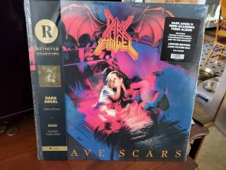 Vinyl Lp Dark Angel Leave Scars 2020 Combat Camo Picture Disc Obi 86/200 Metal