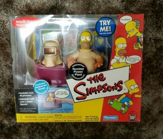 The Simpsons Playmates World Of Springfield Interactive Nuclear Power Plant