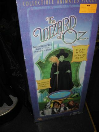 Animated Wicked Witch Of The West Wizard Of Oz Figure By Gemmy 2001 3
