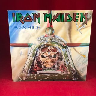 Iron Maiden Aces High 1984 Uk 3 - Track 12 " Vinyl Single