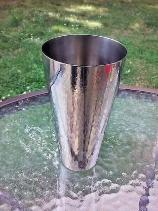 Vtg Mr Bartender Stainless Steel Cocktail Martini Shaker Mixer Barware Cup