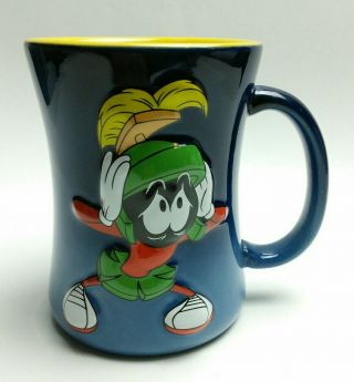 Looney Tunes Warner Bros Xpres Marvin Martian Where’s The Kaboom Coffee Mug Cup