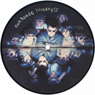 Ex/ex Madness Our House 7 " Vinyl 45 Picture Pic Disc Ska