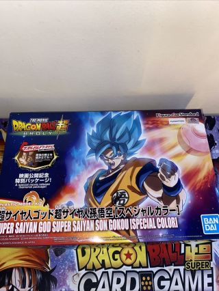 Bandai Figure - Rise Dragon Ball Saiyan God Ss Son Goku Model Kit Usa Seller