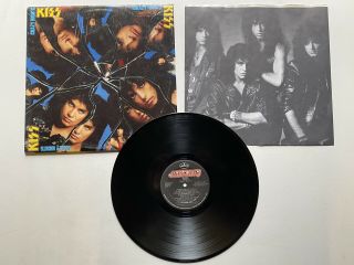 Kiss Crazy Nights Vinyl Lp R150311 Vg,  1987 Us Import Club Edition