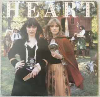 Heart ‎little Queen 1977 Vinyl Lp,  Inner S Prt 82075 Uk Press A1/b1 Vg,  /vg,