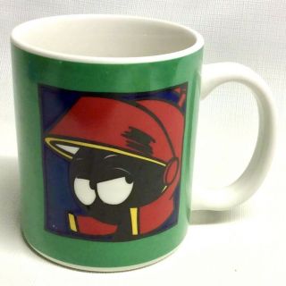 Vintage 12 Oz Marvin The Martian Mug 1991 Warner Bros Coffee Cup Looney Tunes