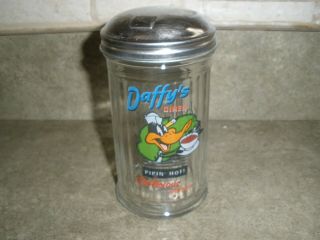 Daffy’s Diner Sugar Dispenser “pipin Hot” Warner Bros Vintage Euc