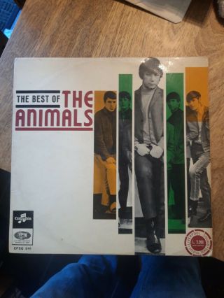 The Animals The Best Of The Animals Vinyl Lp (italy)