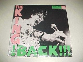 Cramps " The King Is Back " - Uk Tour 1986 Vinyl Lp