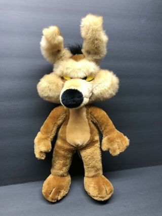 Looney Tunes Wile E Coyote 24k Special Effects Plush Toy 1993 18 " Warner Bros