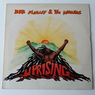Bob Marley & The Wailers - Uprising - Vinyl Lp Uk 1st Press Textured Ex/ex