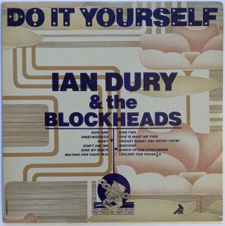 Ian Dury & The Blockheads Do It Yourself Lp Stiff Uk Near Pro Cleaned