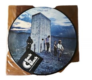 The Who Whos Next Vinyl.  2013 Picture Disc Ltd Edition