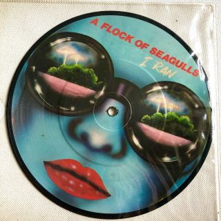 A Flock Of Seagulls - I Ran 7” Vinyl Picture Disc Record 1982