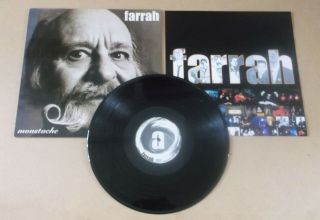 Farrah Moustache 2001 Uk Vinyl Lp,  Inner Unplayed