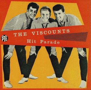 The Viscounts Hit Parade Ep Vinyl Record Single 7 Inch Pye 1960 Pop Rock & Roll
